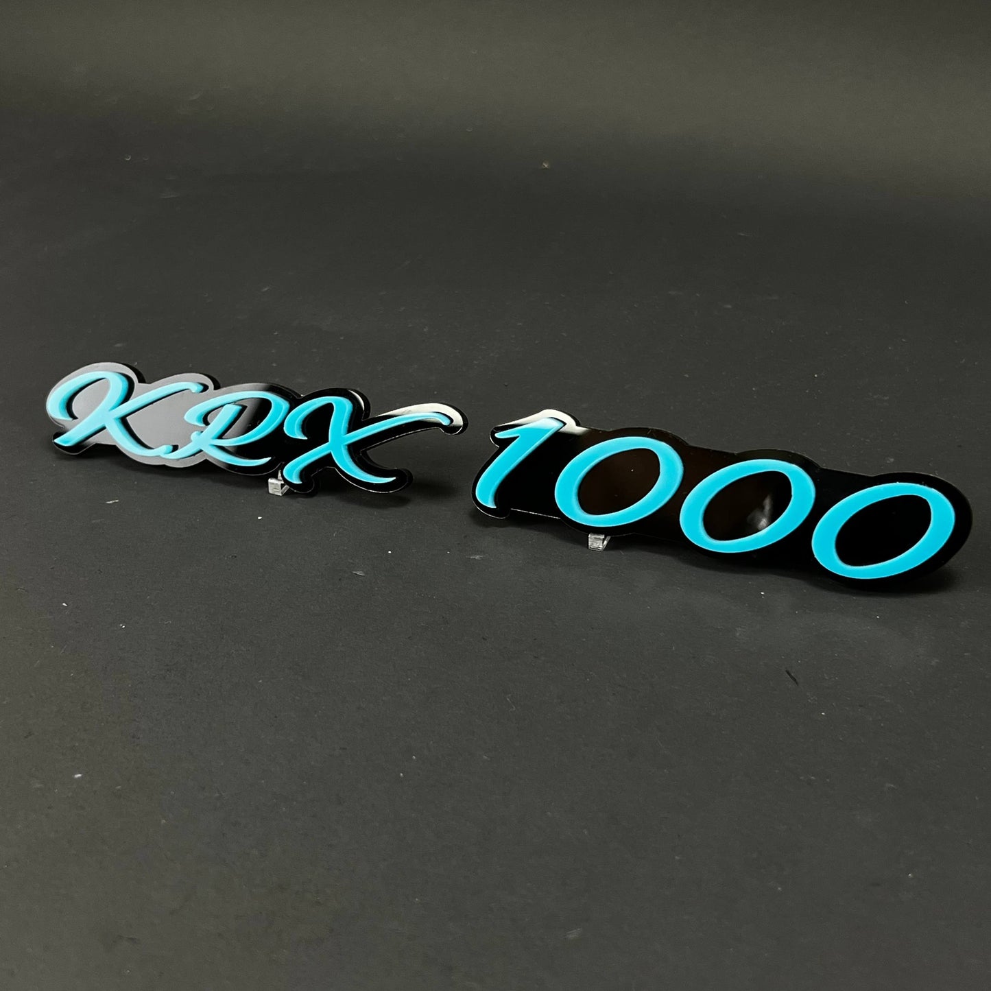 1PC KRX 1000 3D Acrylic Badge - Car Truck Emblem Fender Tailgate Trunk Sticker