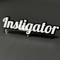 1PC Instigator 3D Acrylic Badge - Car Truck Emblem Fender Tailgate Trunk Sticker