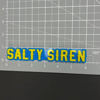 Salty Siren 3D Acrylic Badge - Car Truck Emblem Fender Tailgate Trunk Sticker
