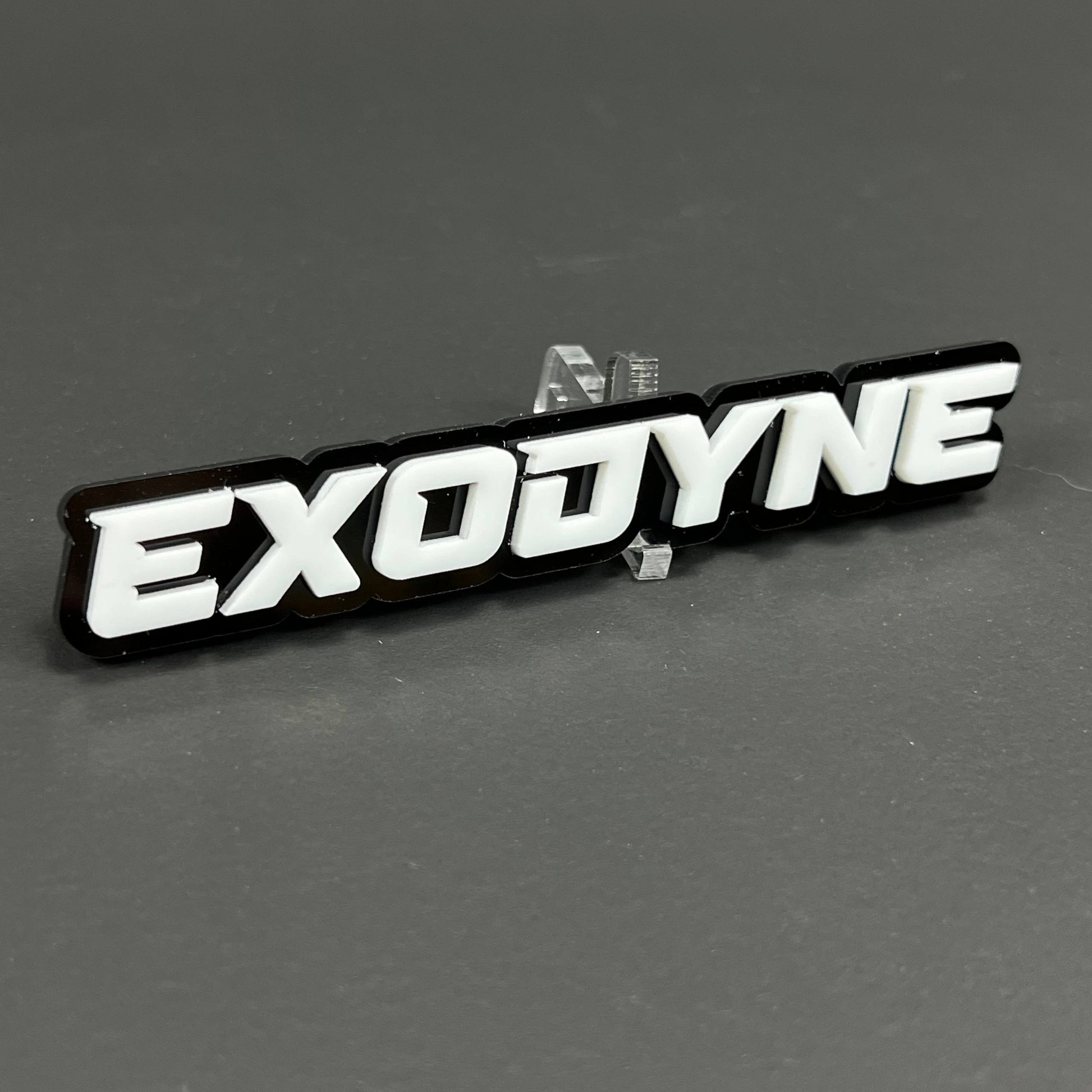 1PC EXODYNE 3D Acrylic Badge - Car Truck Emblem Fender Tailgate Trunk Sticker