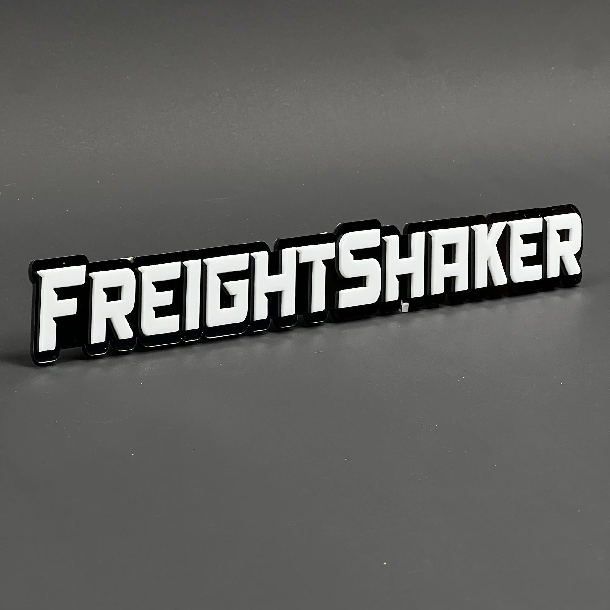 FreightShaker 3D Acrylic Badge - Car Truck Emblem Fender Tailgate Trunk Sticker
