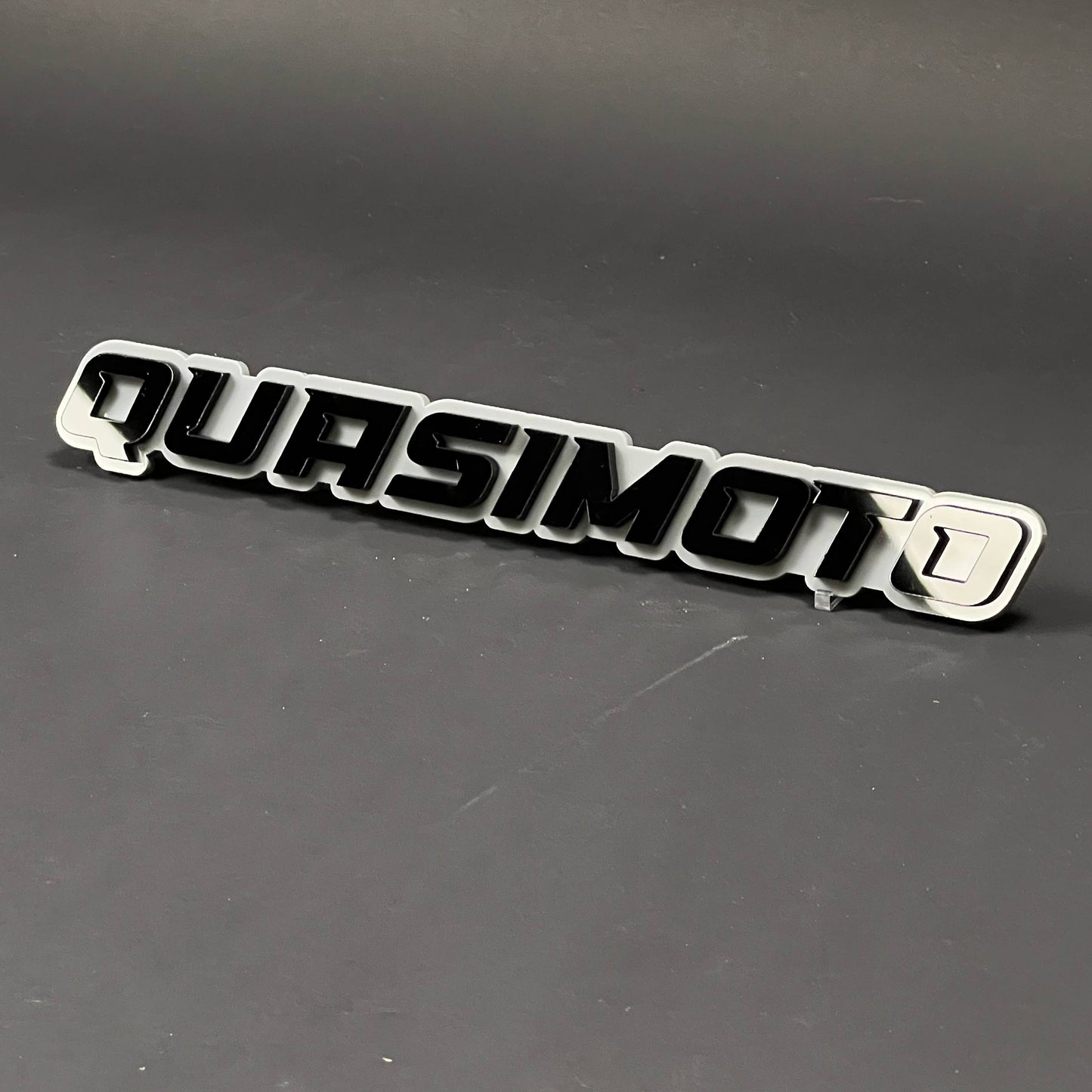 1PC QUASIMOTO 3D Acrylic Badge - Car Truck Emblem Fender Tailgate Trunk Sticker