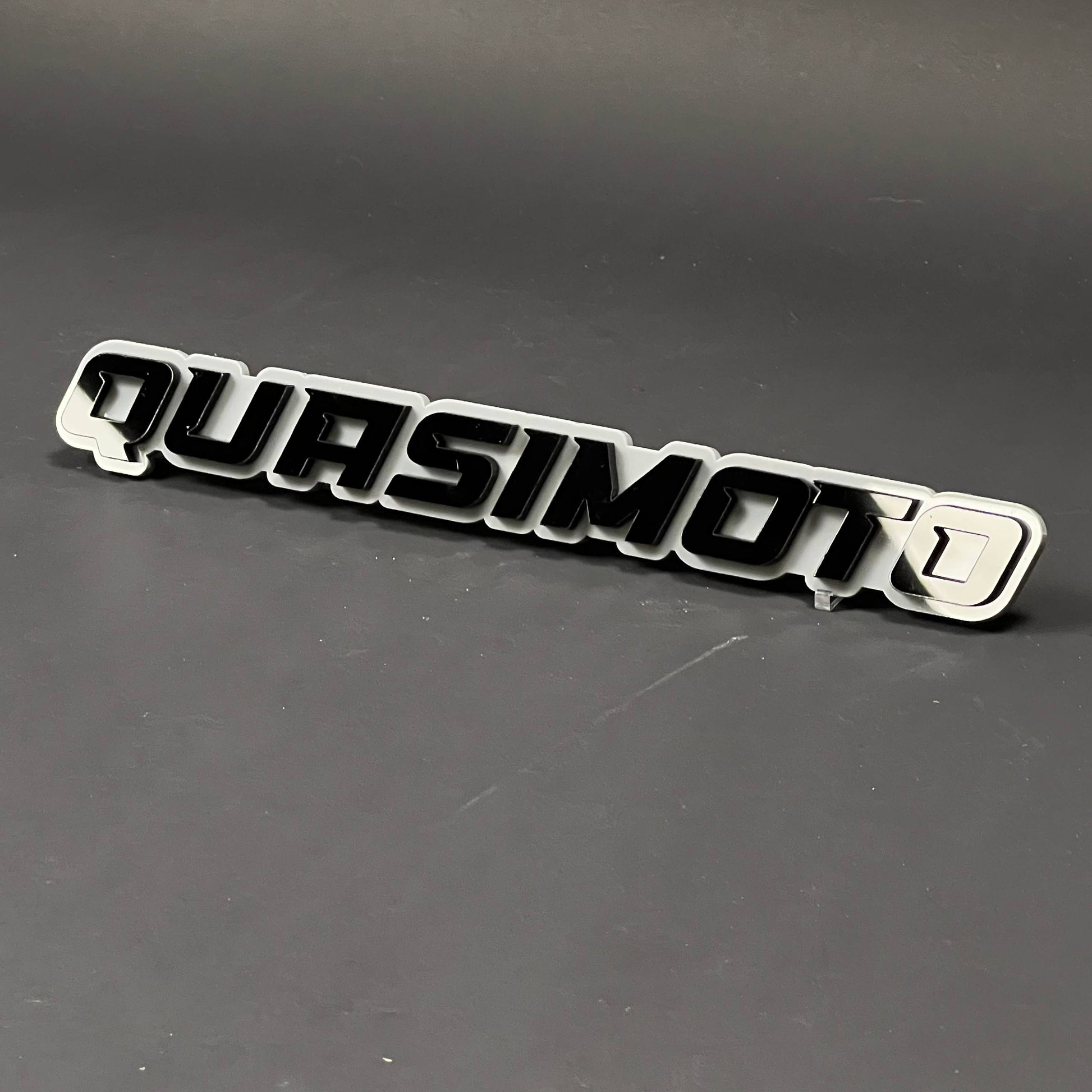 1PC QUASIMOTO 3D Acrylic Badge - Car Truck Emblem Fender Tailgate Trunk Sticker