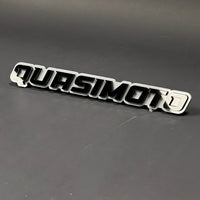 1PC QUASIMOTO 3D Acrylic Badge - Car Truck Emblem Fender Tailgate Trunk Sticker