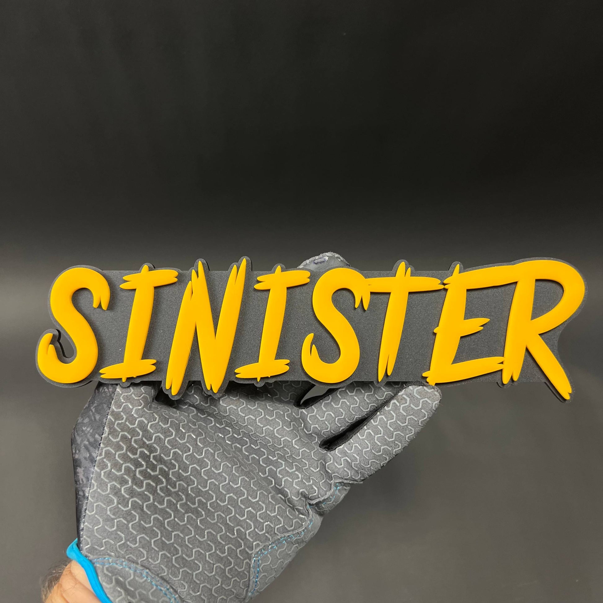 1PC SINISTER 3D Acrylic Badge - Car Truck Emblem Fender Tailgate Trunk Sticker