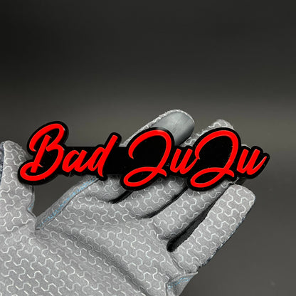 1PC Bad JuJu 3D Acrylic Badge - Car Truck Emblem Fender Tailgate Trunk Sticker