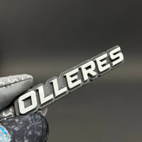 1PC OLLERES 3D Acrylic Badge - Car Truck Emblem Fender Tailgate Trunk Sticker