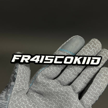 1PC FR415COKIID 3D Acrylic Badge - Car Truck Emblem Fender Sticker