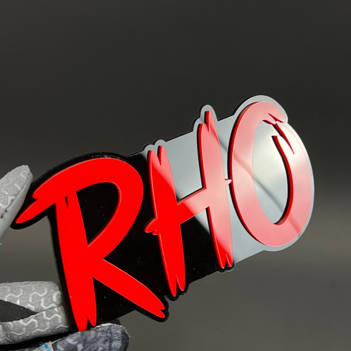 1PC RHO 3D Acrylic Badge - Car Truck Emblem Fender Tailgate Trunk Sticker