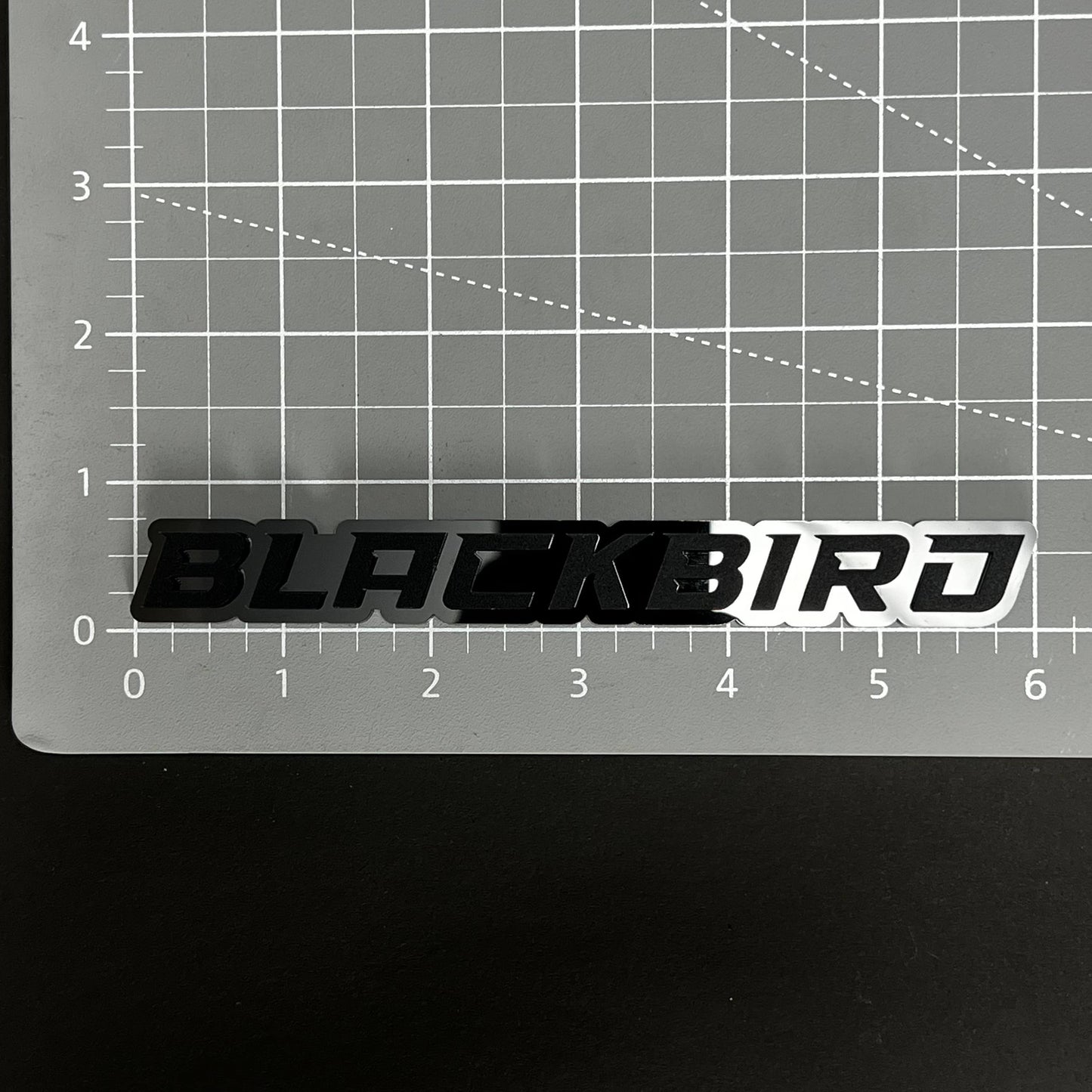 1PC BLACKBIRD 3D Acrylic Badge - Car Truck Emblem Fender Tailgate Trunk Sticker