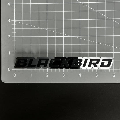 1PC BLACKBIRD 3D Acrylic Badge - Car Truck Emblem Fender Tailgate Trunk Sticker