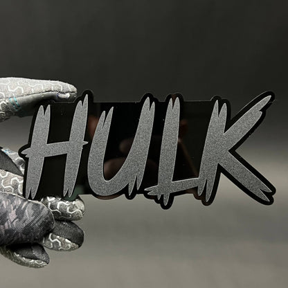 1PC HULK 3D Acrylic Badge - Car Truck Emblem Fender Tailgate Trunk Sticker