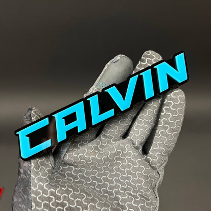 1PC CALVIN 3D Acrylic Badge - Car Truck Emblem Fender Tailgate Trunk Sticker