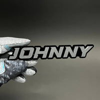 1PC JOHNNY 3D Acrylic Badge - Car Truck Emblem Fender Tailgate Trunk Sticker