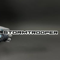 1PC STORMTROOPER 3D Acrylic Badge - Car Truck Emblem Fender Sticker