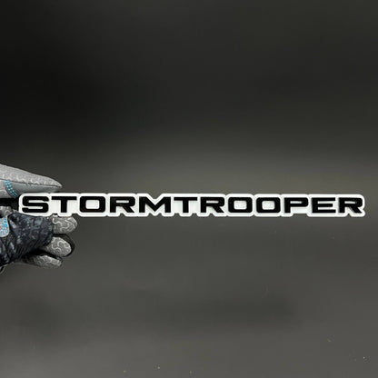 1PC STORMTROOPER 3D Acrylic Badge - Car Truck Emblem Fender Sticker