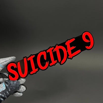 1PC SUICIDE 9 3D Acrylic Badge - Car Truck Emblem Fender Tailgate Trunk Sticker