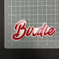 1PC Birdie 3D Acrylic Badge - Car Truck Emblem Fender Tailgate Trunk Sticker