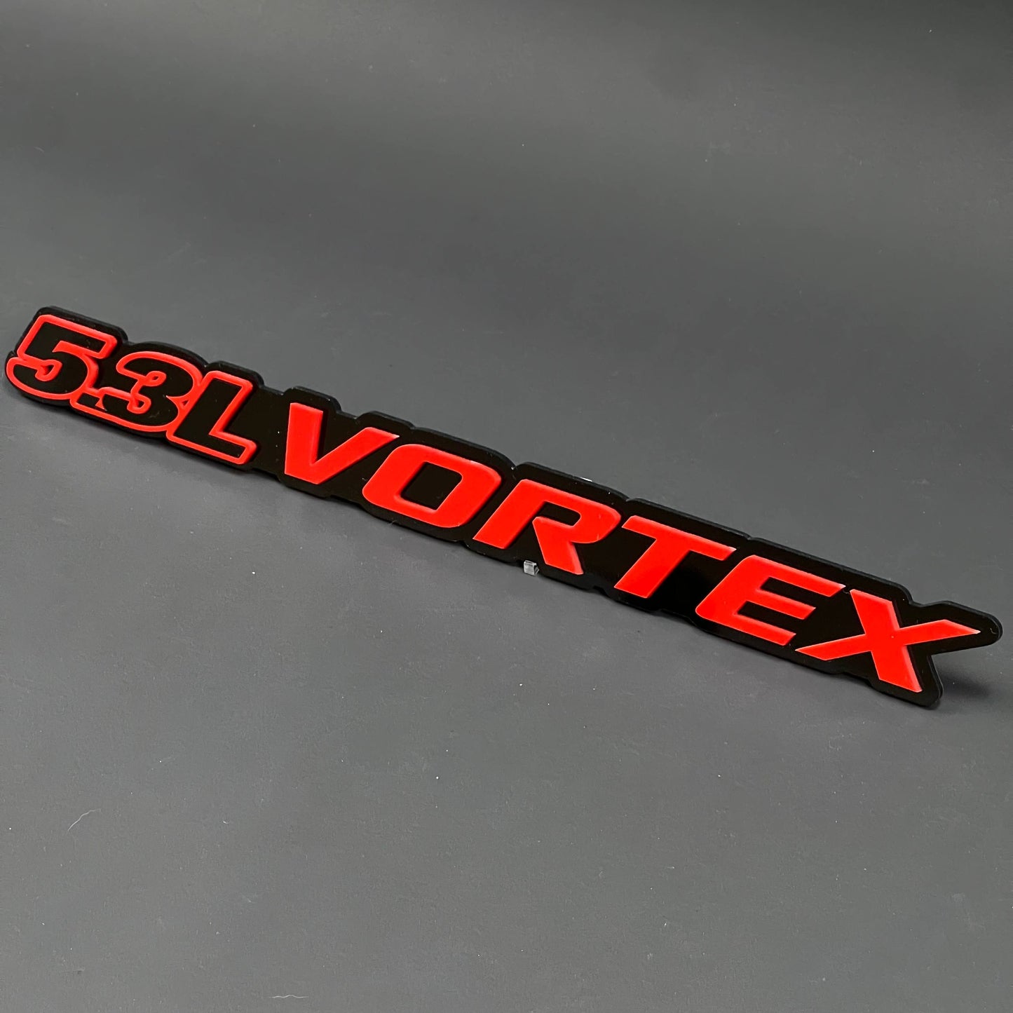 1PC 5.3L VORTEX 3D Acrylic Badge - Car Truck Emblem Fender Tailgate Trunk Sticker