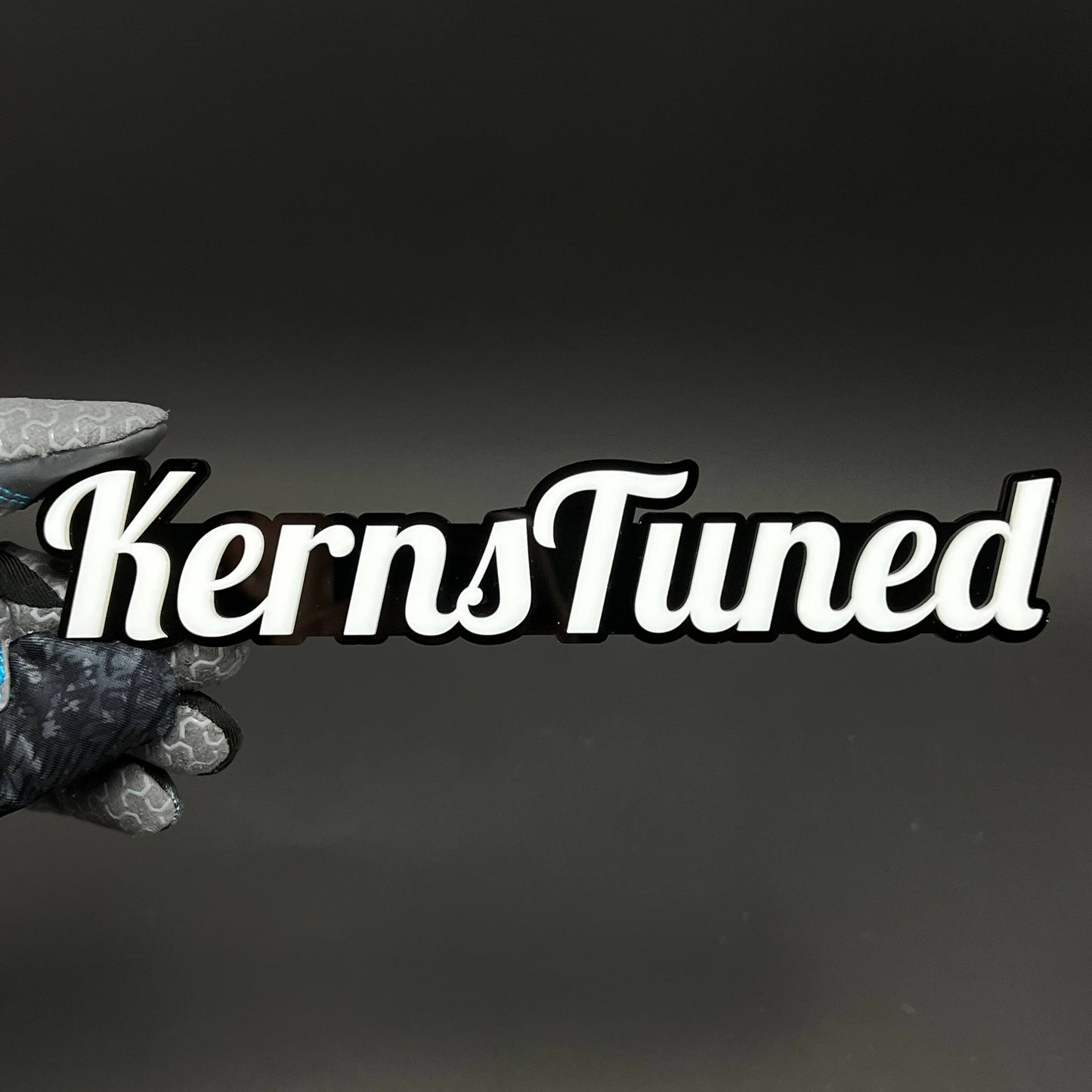 1PC KernsTuned 3D Acrylic Badge - Car Truck Emblem Fender Tailgate Trunk Sticker