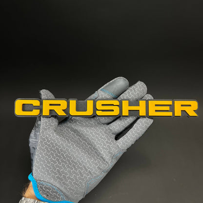 1PC CRUSHER 3D Acrylic Badge - Car Truck Emblem Fender Tailgate Trunk Sticker