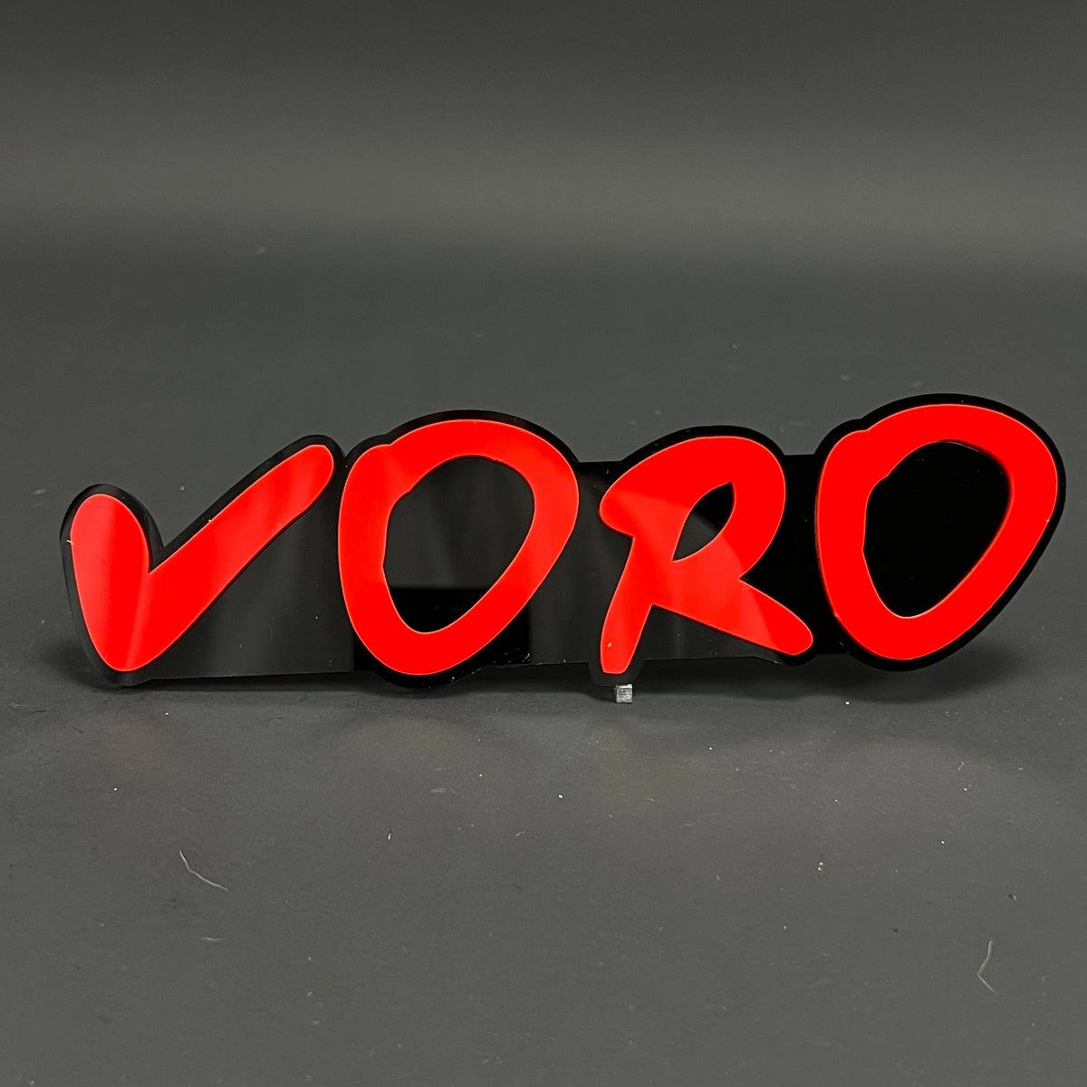 1PC VORO 3D Acrylic Badge - Car Truck Emblem Fender Tailgate Trunk Sticker