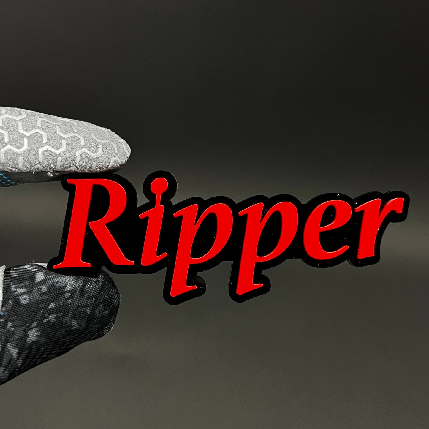 1PC Ripper 3D Acrylic Badge - Car Truck Emblem Fender Tailgate Trunk Sticker