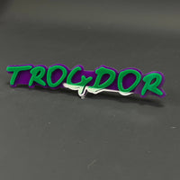 1PC TROGDOR 3D Acrylic Badge - Car Truck Emblem Fender Tailgate Trunk Sticker