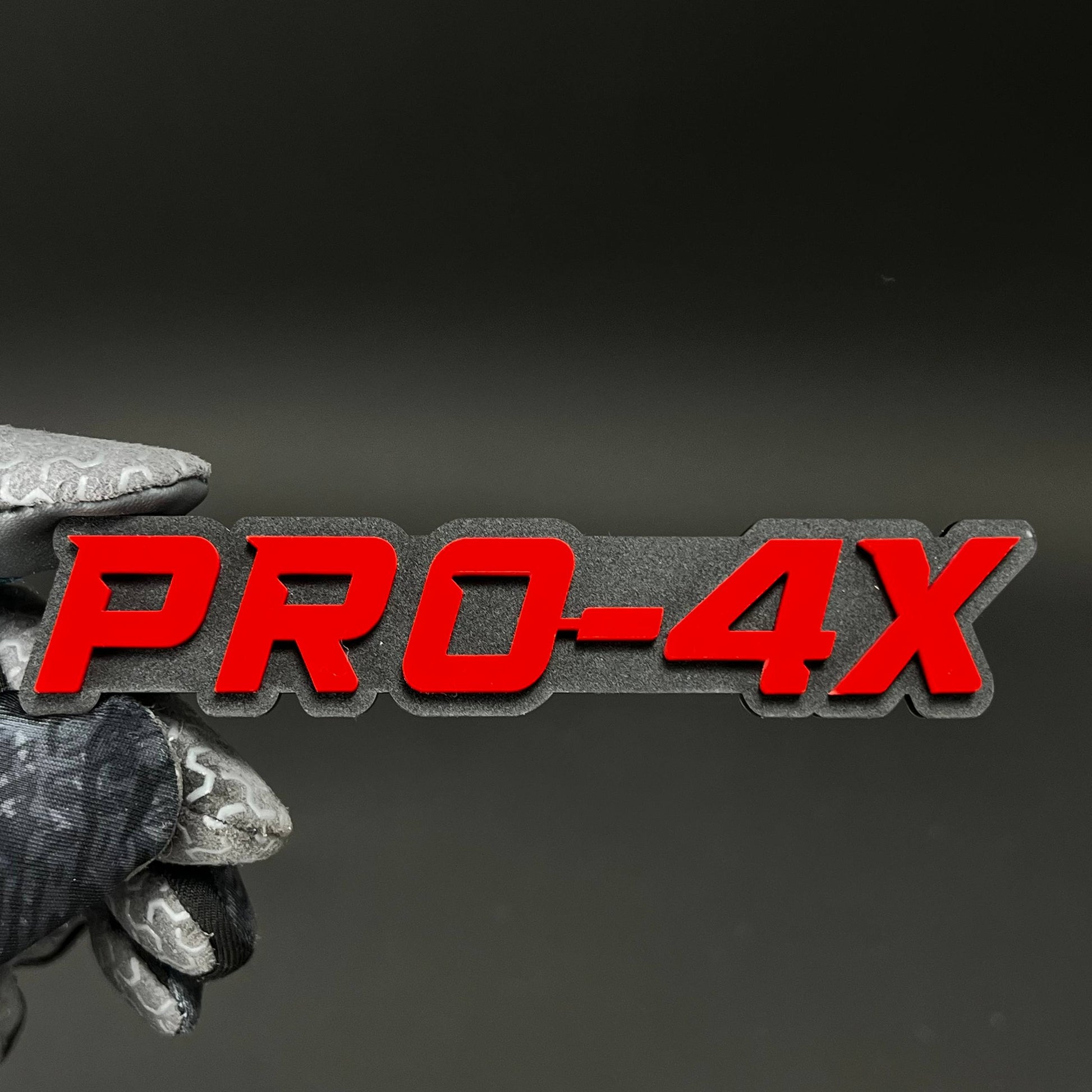 1PC PRO-4X 3D Acrylic Badge - Car Truck Emblem Fender Tailgate Trunk Sticker
