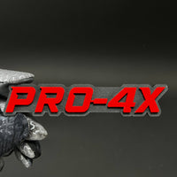 1PC PRO-4X 3D Acrylic Badge - Car Truck Emblem Fender Tailgate Trunk Sticker