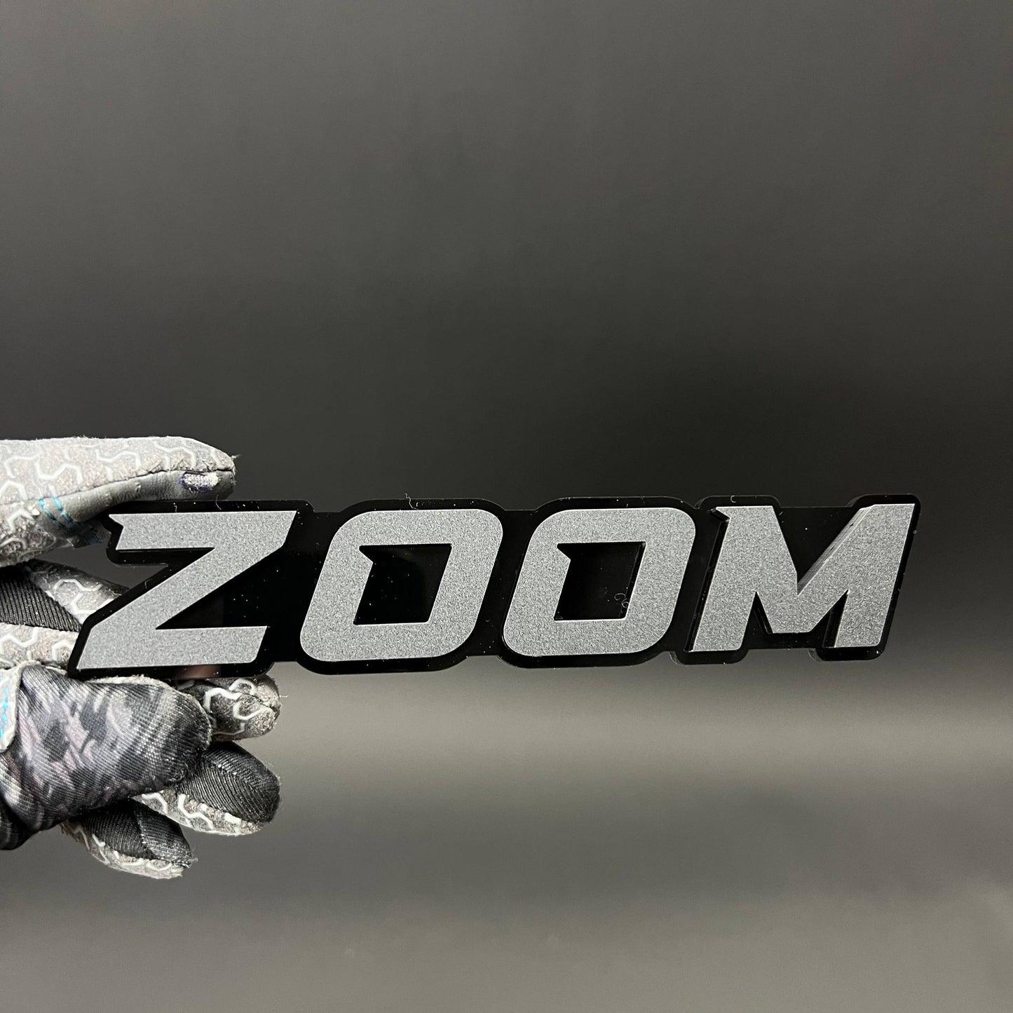 1PC ZOOM 3D Acrylic Badge - Car Truck Emblem Fender Tailgate Trunk Sticker