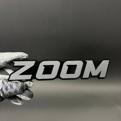 1PC ZOOM 3D Acrylic Badge - Car Truck Emblem Fender Tailgate Trunk Sticker