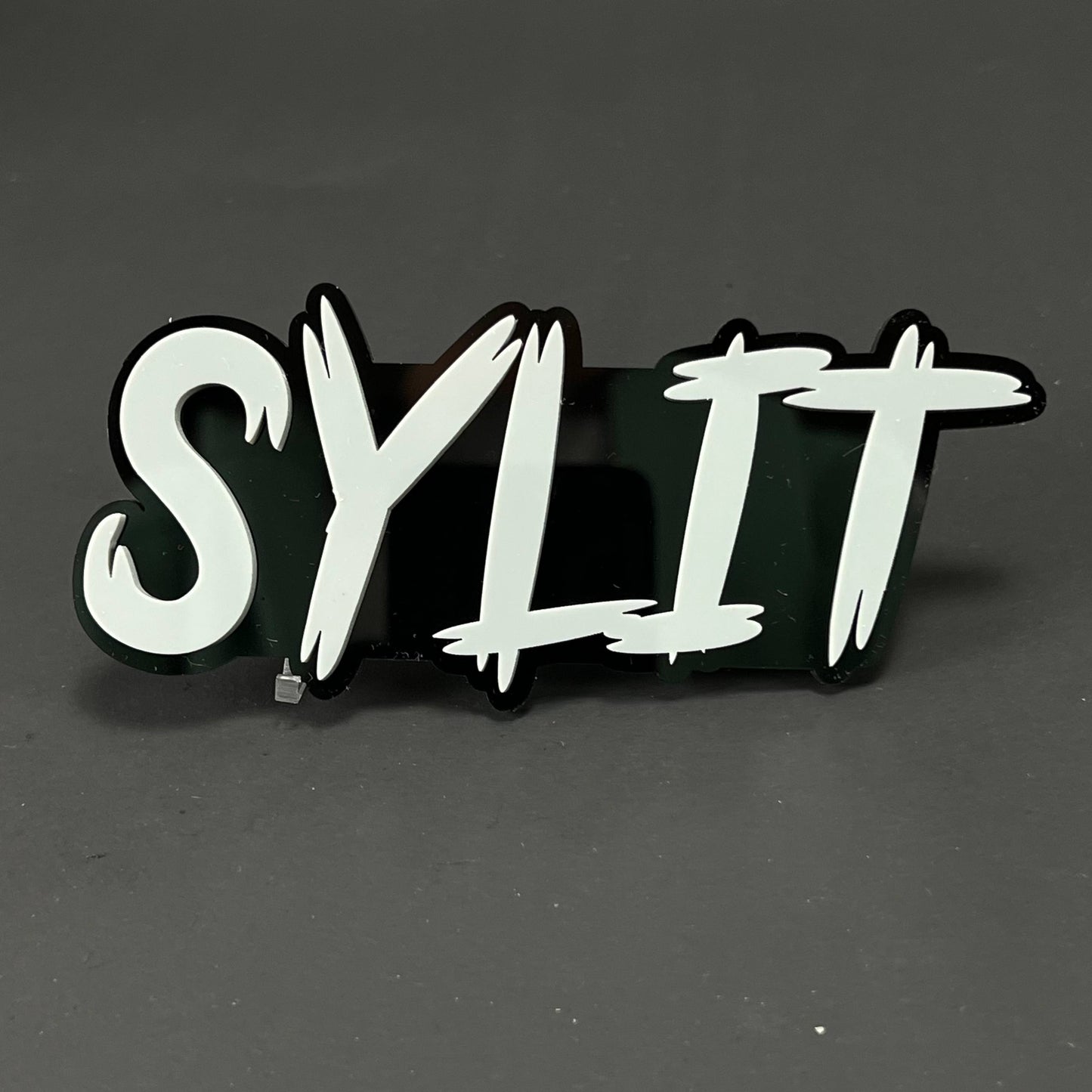 1PC SYLIT 3D Acrylic Badge - Car Truck Emblem Fender Tailgate Trunk Sticker