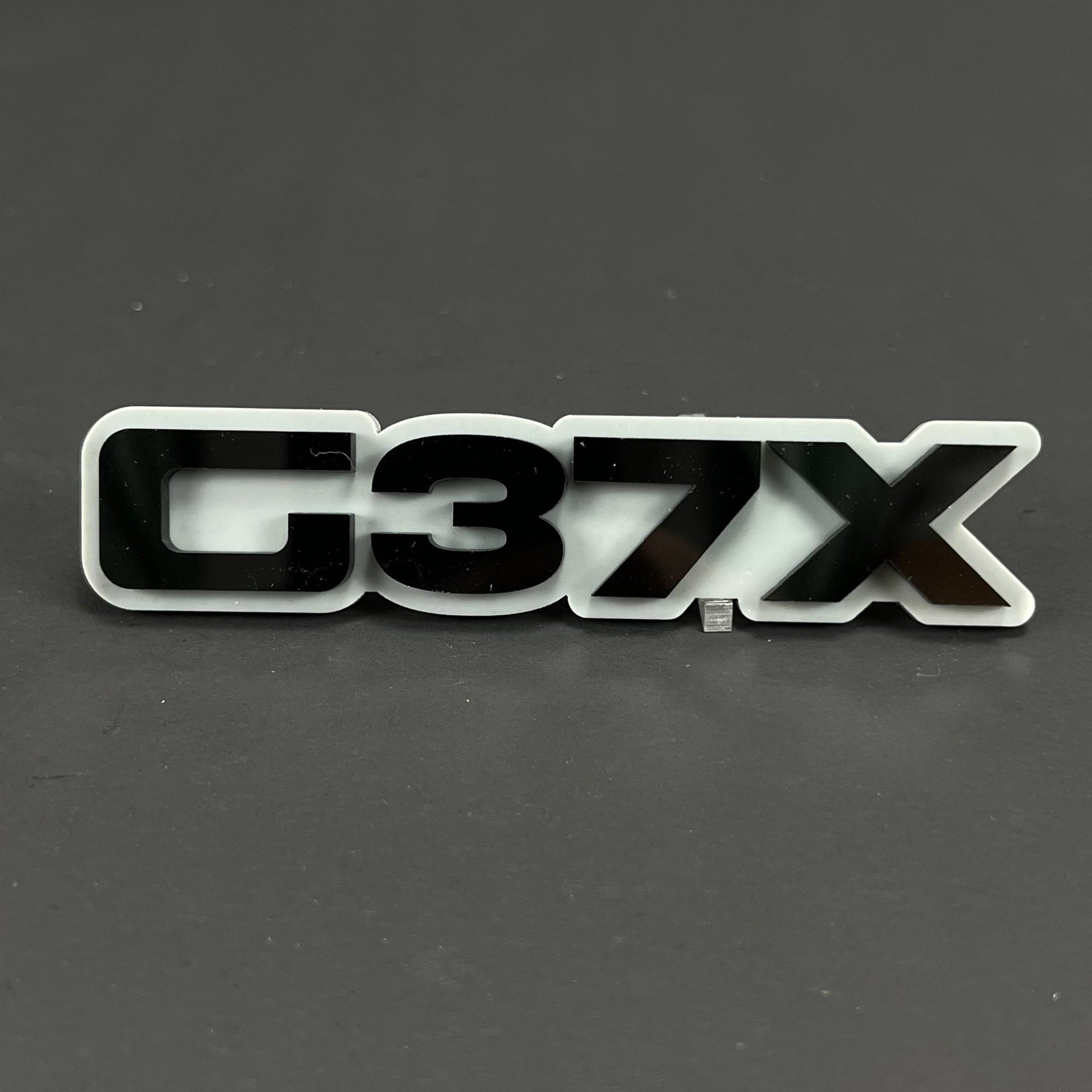 1PC G37X 3D Acrylic Badge - Car Truck Emblem Fender Tailgate Trunk Sticker