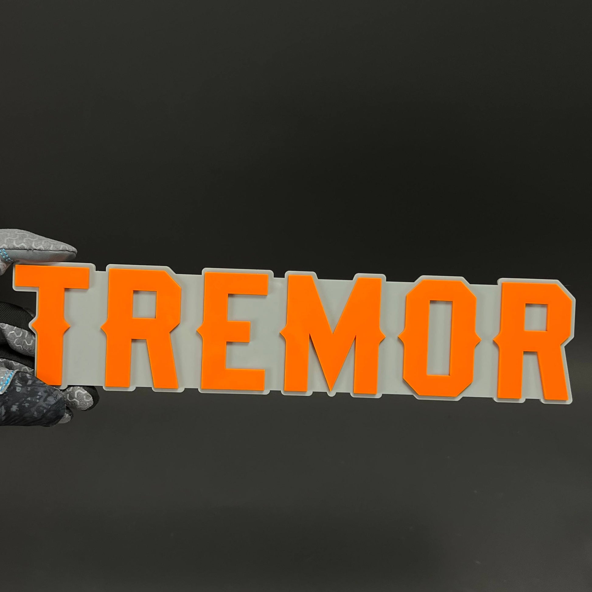 1PC TREMOR 3D Acrylic Badge - Car Truck Emblem Fender Tailgate Trunk Sticker