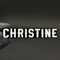 1PC CHRISTINE 3D Acrylic Badge - Car Truck Emblem Fender Tailgate Trunk Sticker