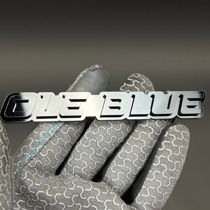 1PC OLE BLUE 3D Acrylic Badge - Car Truck Emblem Fender Tailgate Trunk Sticker
