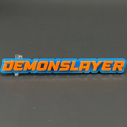1PC DEMONSLAYER 3D Acrylic Badge - Car Truck Emblem Fender Sticker