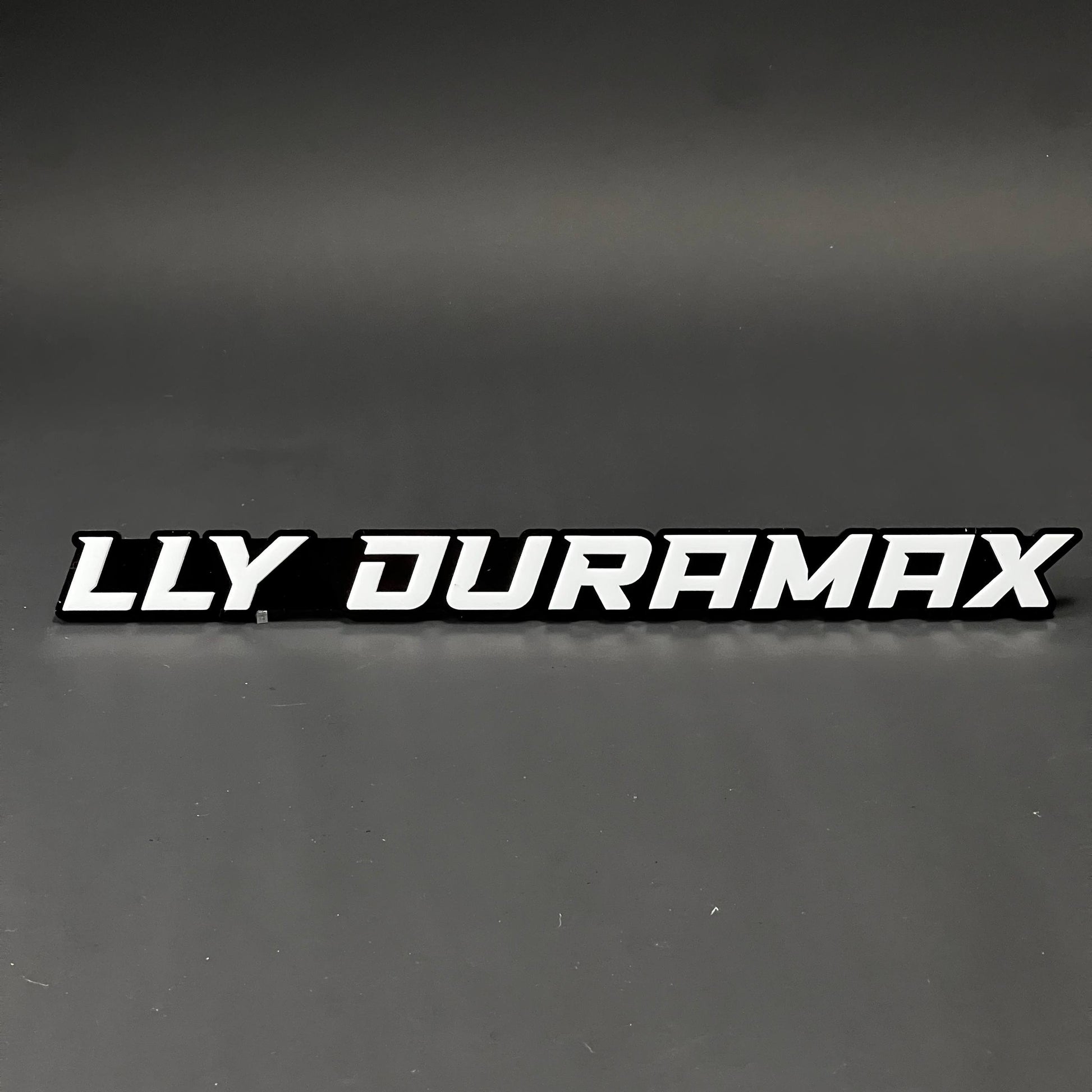 1PC LLY DURAMAX 3D Acrylic Badge - Car Truck Emblem Fender Sticker