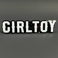 GirlToy 3D Acrylic Badge - Car Truck Emblem Fender Tailgate Trunk Sticker