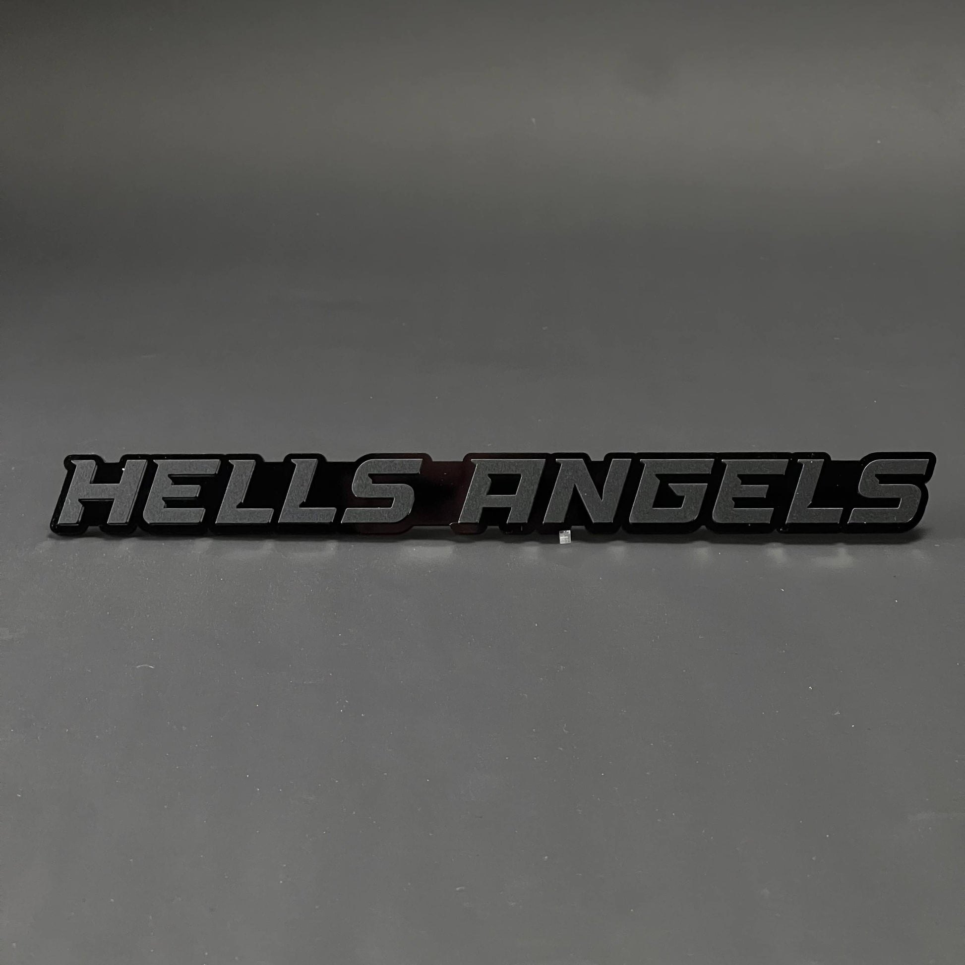 1PC HELLS ANGELS 3D Acrylic Badge - Car Truck Emblem Fender Sticker