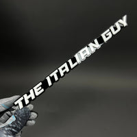 1PC THE ITALIAN GUY 3D Acrylic Badge - Car Truck Emblem Fender Sticker