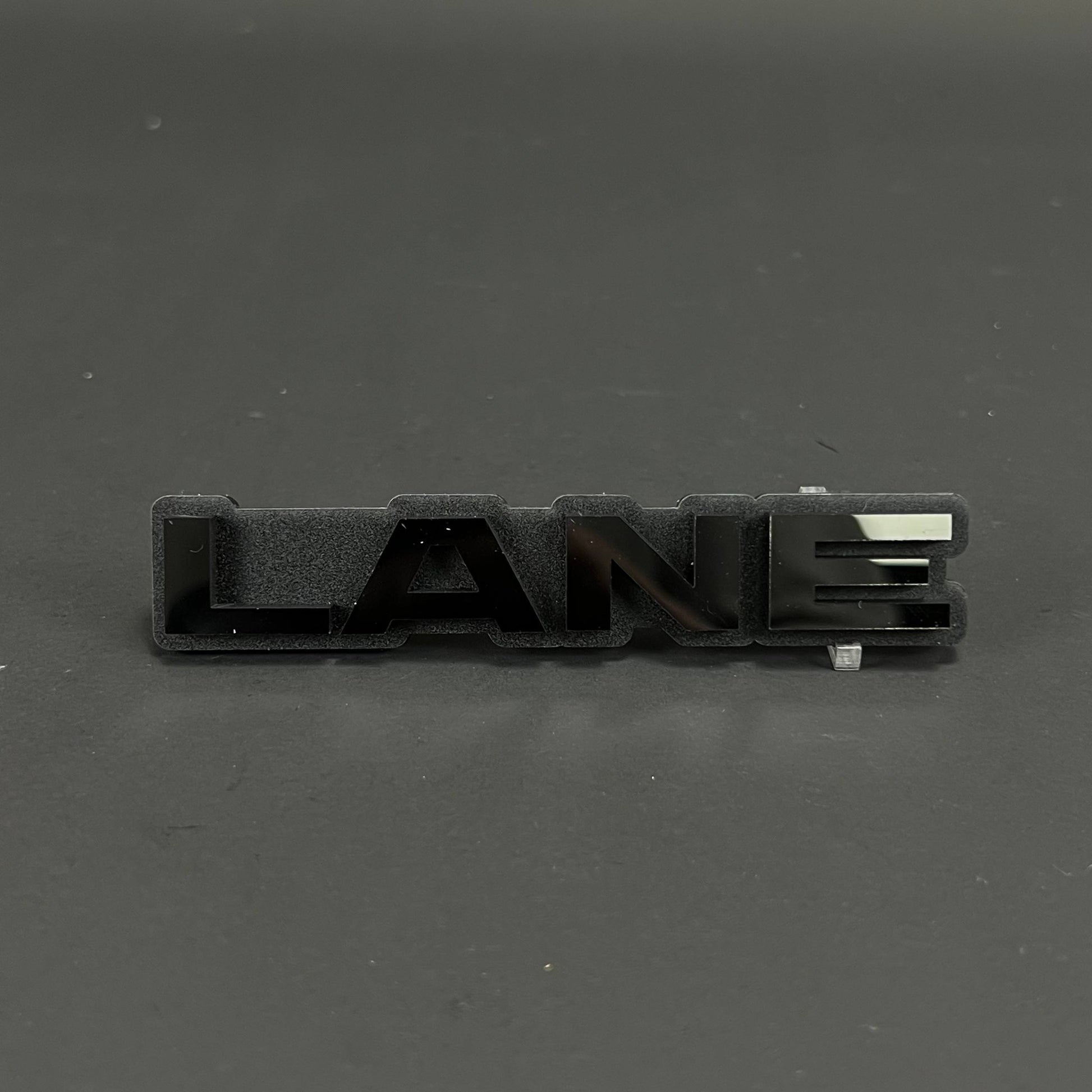 1PC LANE 3D Acrylic Badge - Car Truck Emblem Fender Tailgate Trunk Sticker