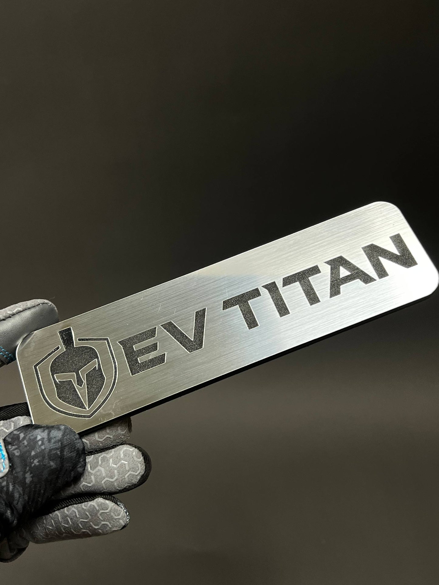 1PC EV TITAN 3D Acrylic Badge - Car Truck Emblem Fender Tailgate Trunk Sticker