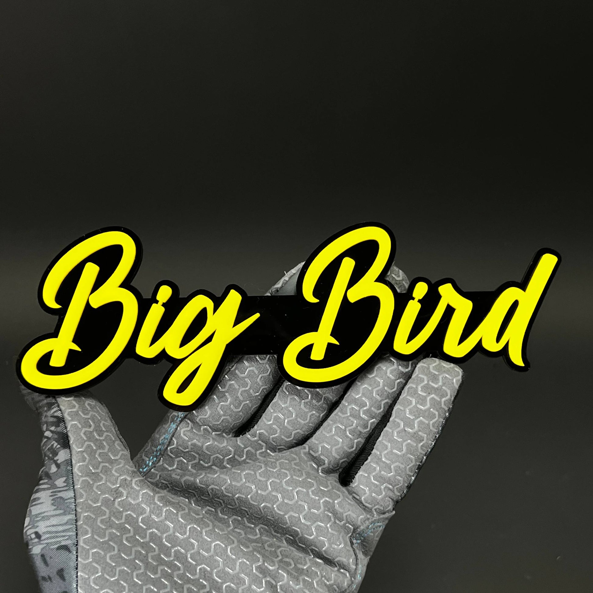 1PC Big Bird 3D Acrylic Badge - Car Truck Emblem Fender Tailgate Trunk Sticker