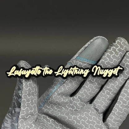 1PC Lafayette the Lightning Nugget 3D Acrylic Car Badge - Fender Emblem