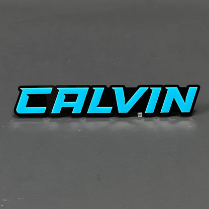 1PC CALVIN 3D Acrylic Badge - Car Truck Emblem Fender Tailgate Trunk Sticker