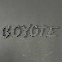 1PC COYOTE 3D Acrylic Badge - Car Truck Emblem Fender Tailgate Trunk Sticker