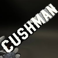 1PC CUSHMAN 3D Acrylic Badge - Car Truck Emblem Fender Tailgate Trunk Sticker