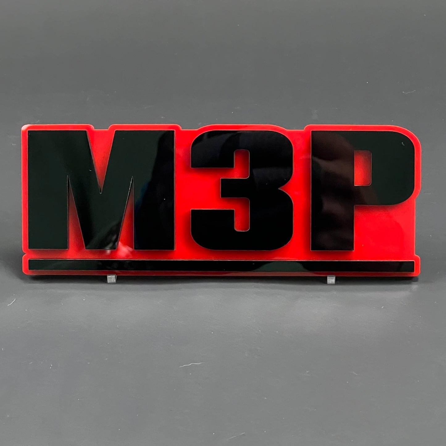 1PC M3P 3D Acrylic Badge - Car Truck Emblem Fender Tailgate Trunk Sticker